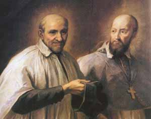 Vinzenz von Paul und Franz von Sales